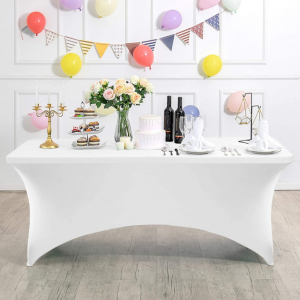 Table Cover Table Cloths Wedding Tablecloth 6ft - Image 4