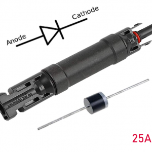 Solar Panel PV Cable Connector Built in Diode 10A/15A/20A/25A/30A - Image 5