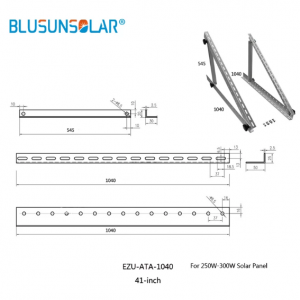 Solar Panel Mount Mounting Brackets 41 inch - Image 6