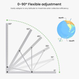 Solar Panel Mount Mounting Brackets 45 inch - Image 9