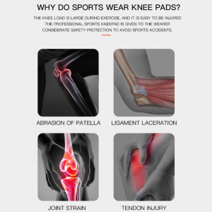 Breathable Knee Compression Sleeve Knee Brace - Image 4