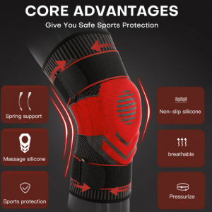Breathable Knee Compression Sleeve Knee Brace - Image 3