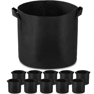 Garden Plant Grow Bags 10 Pack 1,2,10Gallon