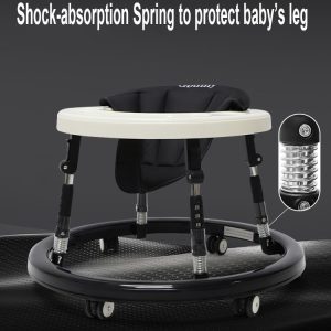 Baby Walker with Wheels, Baby Toddler walker set,head protection hat,Baby Walking Harness,potty seat - Image 4