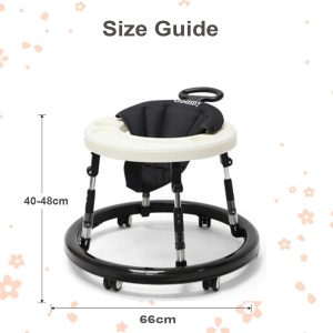Baby Walker with Wheels, Baby Toddler walker set,head protection hat,Baby Walking Harness,potty seat - Image 5