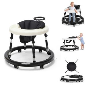 Baby Walker with Wheels, Baby Toddler walker set,head protection hat,Baby Walking Harness,potty seat