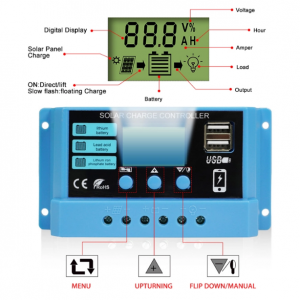 Solar Charge Controller 10A/20A/30A, Solar Charge Controller 12V/24V - Image 4