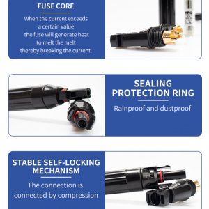Solar Fuse Solar DC Fuse With MC4 Connector  10A/15A/20A/25A/30A - Image 3