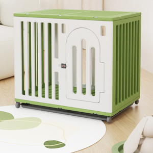 Dog House ,Dog Cage Kennel with wheel and Tray - Image 9
