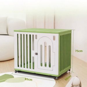 Dog House ,Dog Cage Kennel with wheel - Image 3