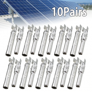Solar MC4 Male Female Connector Terminal Pin 10 Pairs