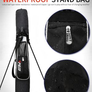 Golf Stand Bag, Golf Travel Bag Carry Bag Ultra Lightweight - Image 2