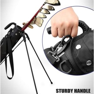 Golf Stand Bag, Golf Travel Bag Carry Bag Ultra Lightweight - Image 4