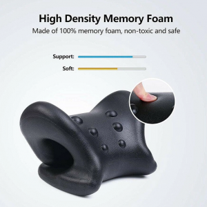 Neck Traction Pillow Rest Cushion Support Neck Stretcher Cervical Pain Relief - Image 5