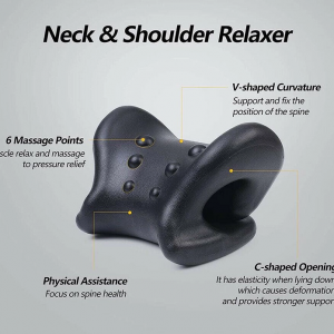 Neck Traction Pillow Rest Cushion Support Neck Stretcher Cervical Pain Relief - Image 8