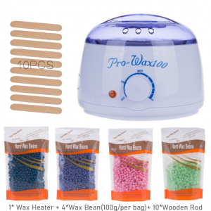 Wax Warmer, Hair Removal Waxing Kit with 4 pcs wax beans - Image 11