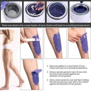 Wax Warmer, Hair Removal Waxing Kit with 4 pcs wax beans - Image 5
