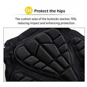 Padded Shorts, Protection Hip for Ski Skate Snowboard Cycling - Image 7