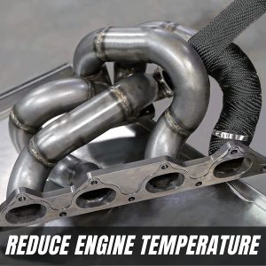 Exhaust Heat Wrap Insulation,  Fiberglass Heat Shield Tape - Image 2