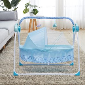Electric baby cradle, automatic cradle swing, Rocking Bassinet for Baby