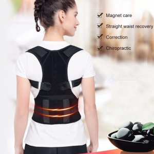 Posture Corrector Belt, Magnetic Back Support - Image 3
