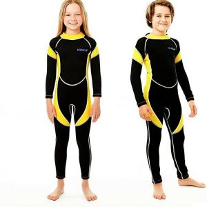 2.5mm Wetsuits Kids and Youth Full Shorty Suits Surfing Swimming Diving Keep Warm For kids age 2-14 years old