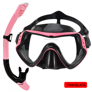 Snorkeling Diving Mask Scuba Snorkel Set - Image 3