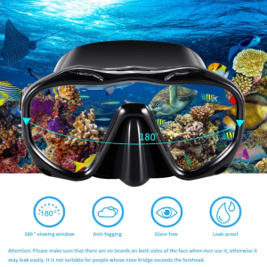 Snorkeling Diving Mask Scuba Snorkel Set - Image 5
