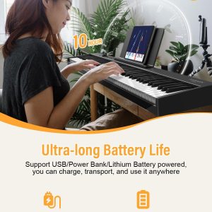Digital keyboard Piano, Electric Keyboard Piano 88 Key - Image 5