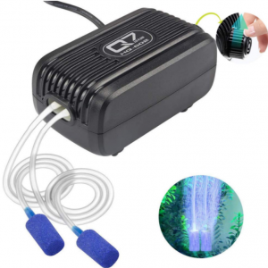Aquarium Air Pump Fish Tank Oxygen Pump with 2 Air Stone,Aquarium Air Pump - Image 6