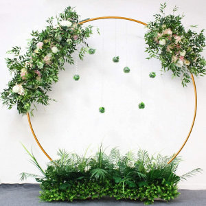 Round Backdrop Stand, Round Wedding Arch Frame 1m/1.5m/1.8m/2m/2.2m - Image 7