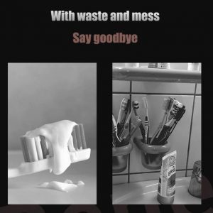 Magnetic Toothbrush Holder Cup Toothpaste Shaver Household Bathroom Storage Holder 3/2 Cups - Image 12