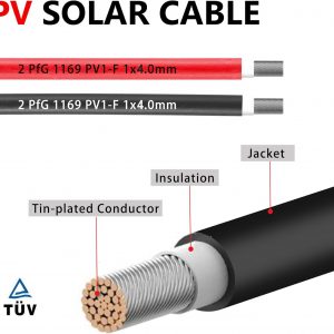Solar Extension Cable – 4mm2 TUV Certified PV Wire for Solar Panels - Image 3