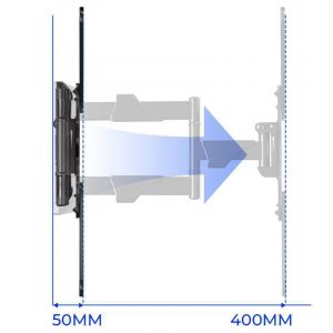 TV WALL MOUNT FULL MOTION, TV WALL MOUNT 32 - 55 inch NB P4 - Image 3