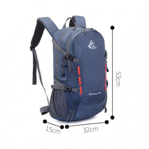 Backpack 40L Hiking Backpck with Rain Cover Lightweight - Image 3