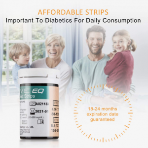 Diabetes Test Strips, Lancets for Blood Glucose 50PCS - Image 4