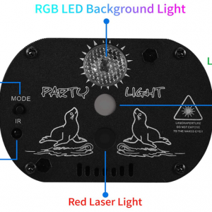 Disco Light Party Light With Stand - Image 3