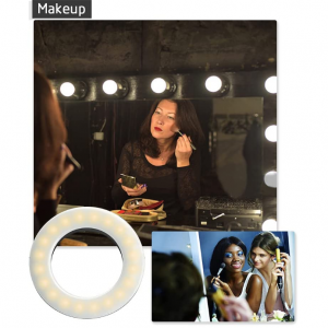 Clip on Ring Light, Selfie Ring Light for Phone, Laptop, Tablet - Image 7
