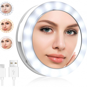 Clip on Ring Light, Selfie Ring Light for Phone, Laptop, Tablet - Image 3