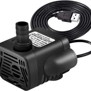 USB Mini Submersible Water Pump with 1.2m tubing
