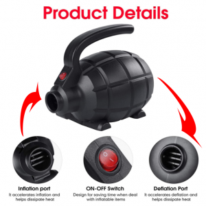 Electric Air Pump, 600W Pump for Inflatables - Image 2