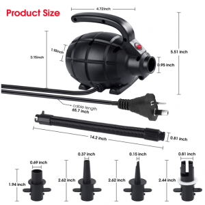 Electric Air Pump, 600W Pump for Inflatables - Image 3