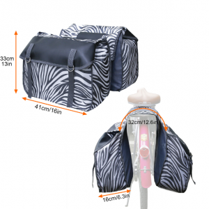 Bike Trunk Bag Bicycle Luggage Carrier Bag Cycling Bicycle - Image 5