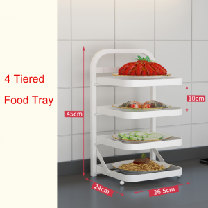Kitchen Rack Food Display Tray Food Serving Tray - Image 4