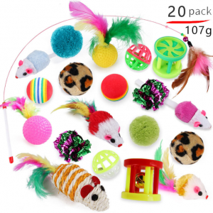 Cat Toys Ball, Cat Toy Balls with Bell and Cat Fuzzy Balls - Image 7