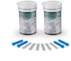Diabetes Test Strips, Lancets for Blood Glucose 50PCS