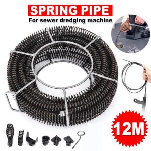 Drain Pipeline Sewer Cleaner 12m, Plumber Drain Pipeline