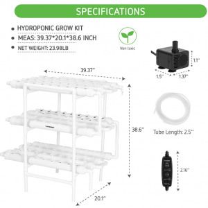 Hydroponic Grow Kit 108 Plant Sites - Image 3