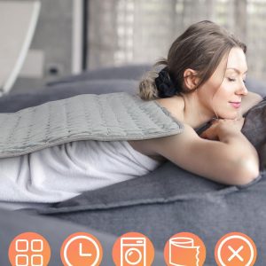 Heating Pad for Back Pain Relief, Electric Heating Pads for Cramps/Neck/Shoulder - Image 2