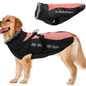 Winter Dog Coat, Warm Windproof Dog Jacket Dog Vest